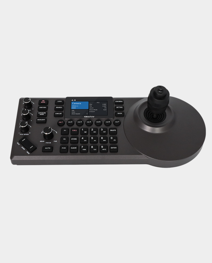 Tyless KC20N PTZ Camera Joystick Controller with LCD Screen Real-time Preview Support NDI - Image 5